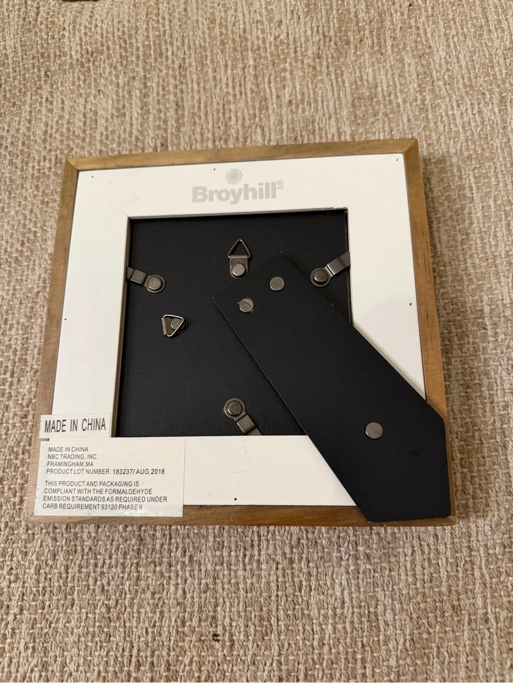 Broyhill 4x4” NEW Farmhouse Rustic Picture Frame